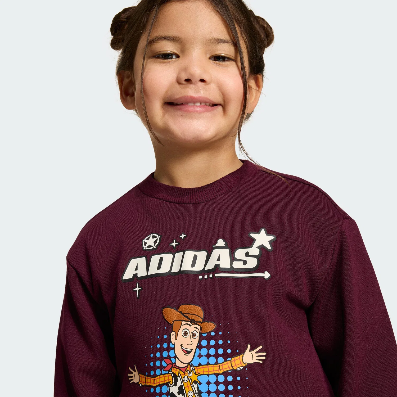 Детский спортивный костюм с эластичным поясом Toy Story Adidas, Карминрот Weiss — фото 4