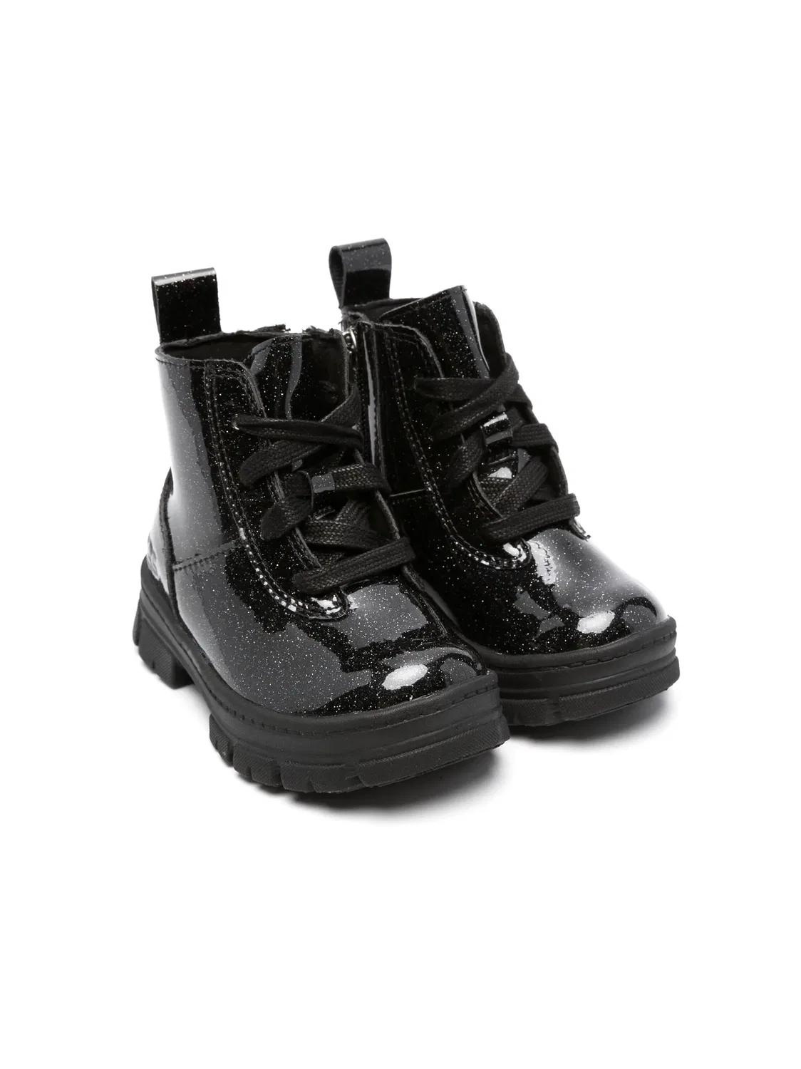Ботинки с логотипом Ashton и блестящей отделкой UGG, черный
