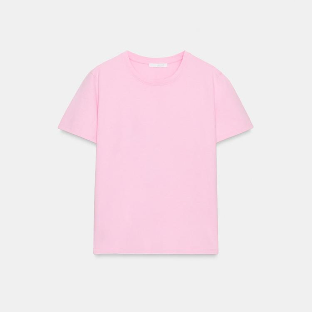 

Футболка Zara Cotton Rustic, розовый