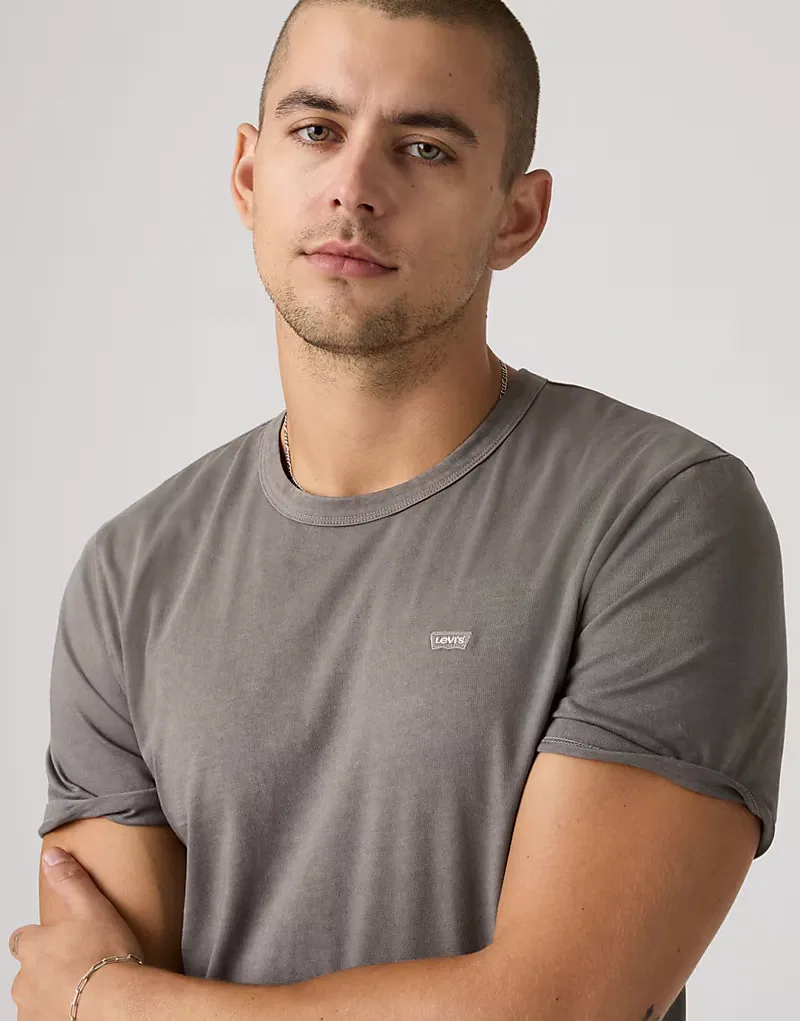 Футболка original Levi's, серый — фото 4