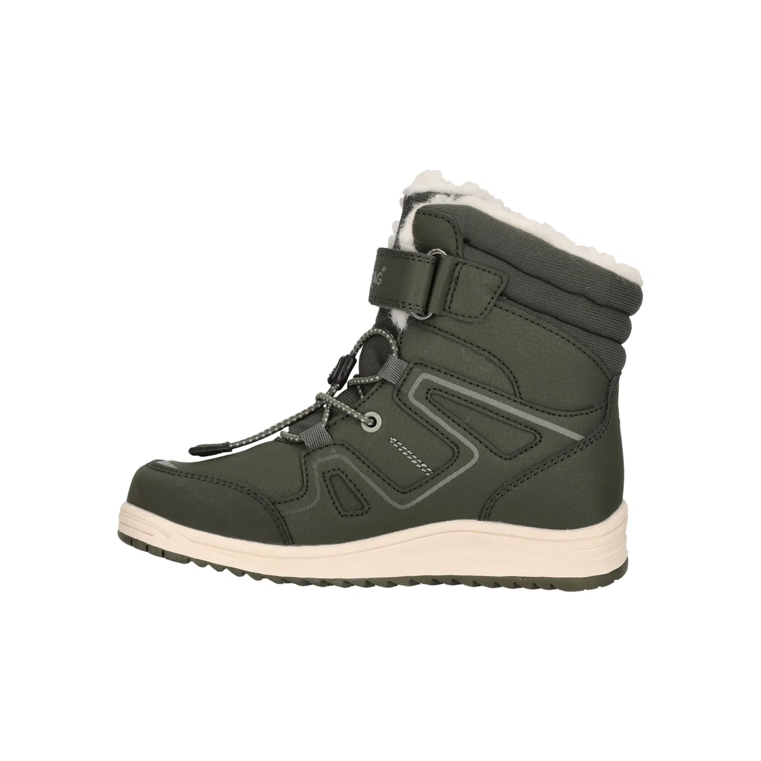 Детские зимние ботинки водонепроницаемые Rincet Kids Boot WP ZIGZAG, Beetle — фото 2