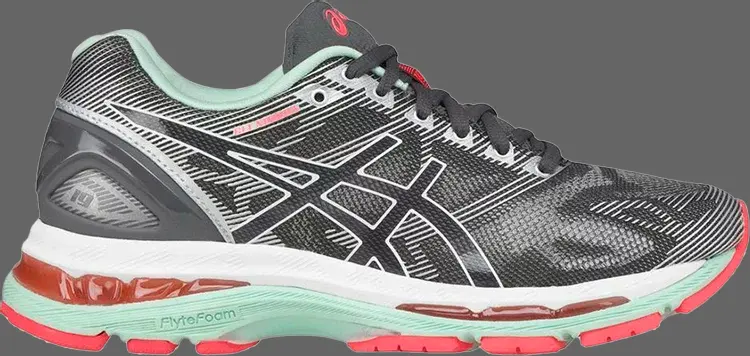 

Кроссовки wmns gel nimbus 19 'carbon coral' Asics, синий