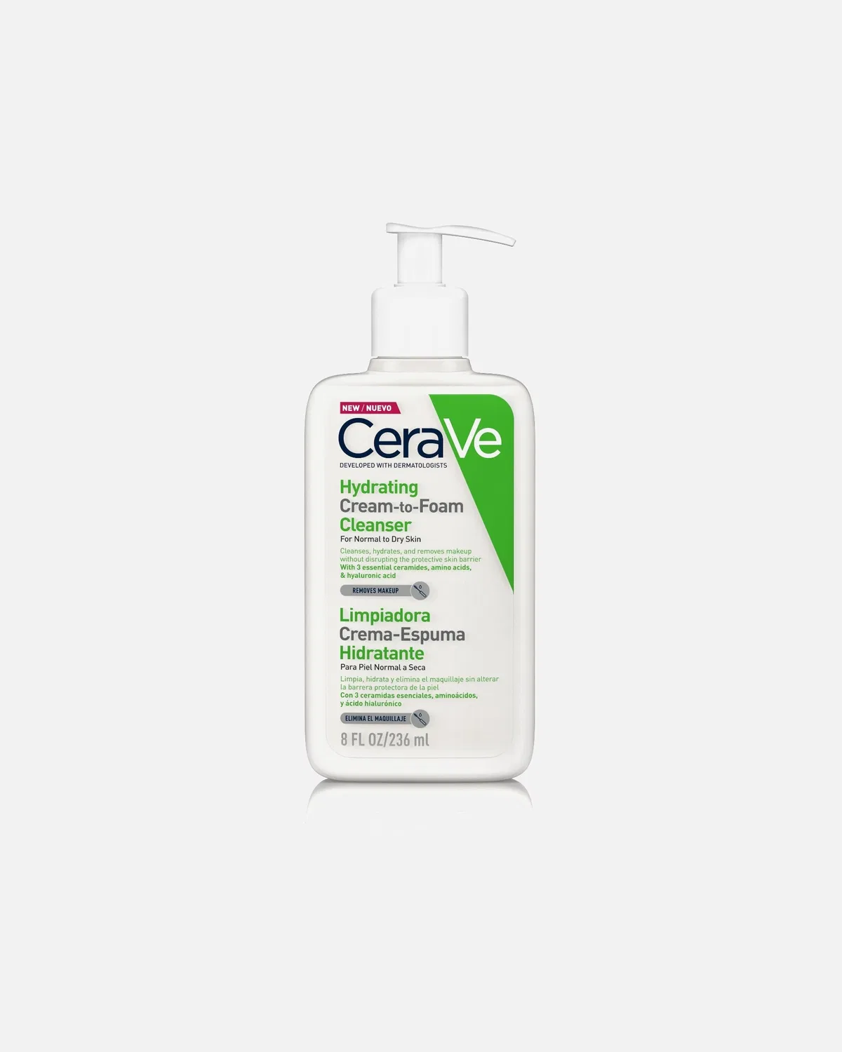 Пенка для умывания лица, превращающаяся в пену Cerave, 236 Ml
