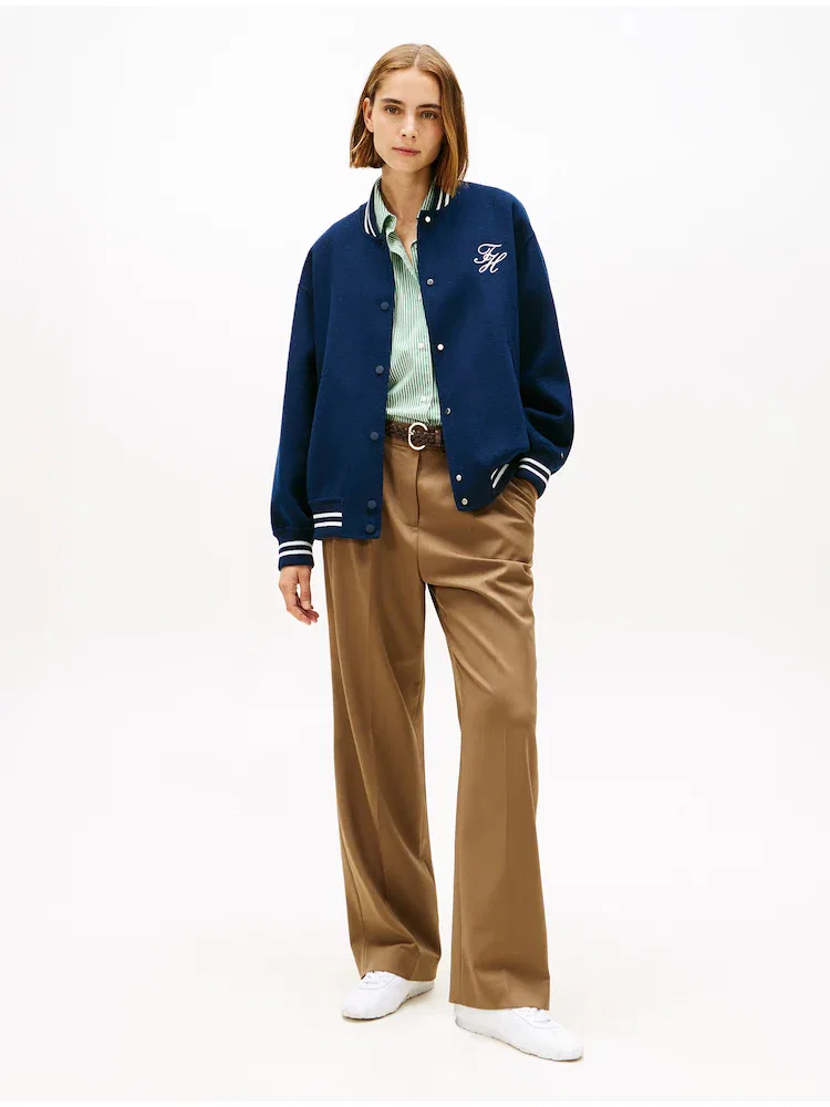 Бомбер TOMMY HILFIGER, Navy — фото 3