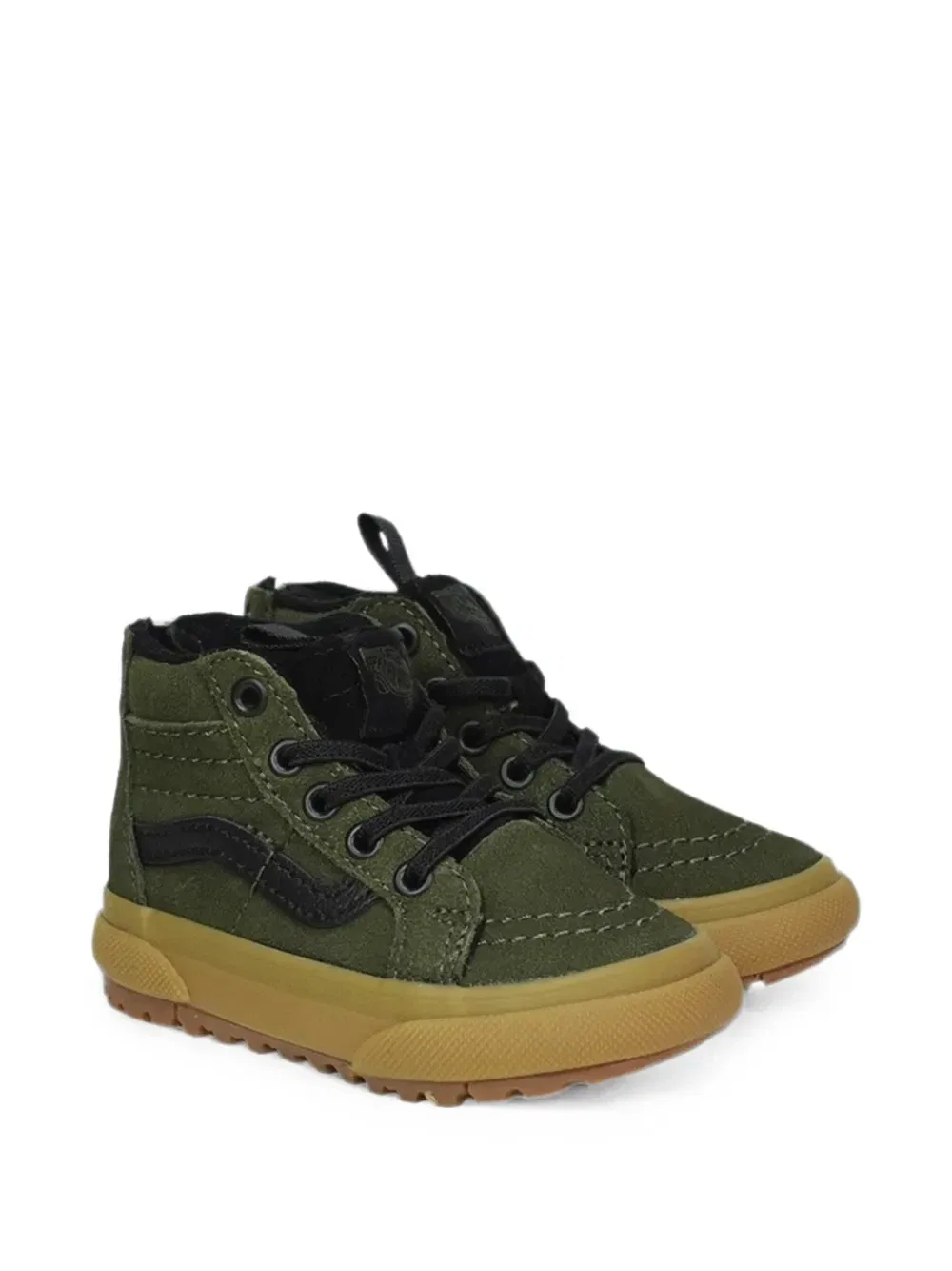 Кроссовки Mte Sk8-Hi Zip Vans Kids, зеленый