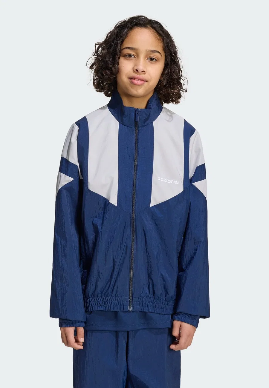 Куртка ADIDAS ORIGINALS для межсезонья, цвет морской синий — фото 2