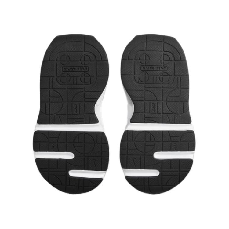 Кроссовки Air Max INTRLK Toddler TD Low-top Black/White/Red Nike, черный/красный — фото 4