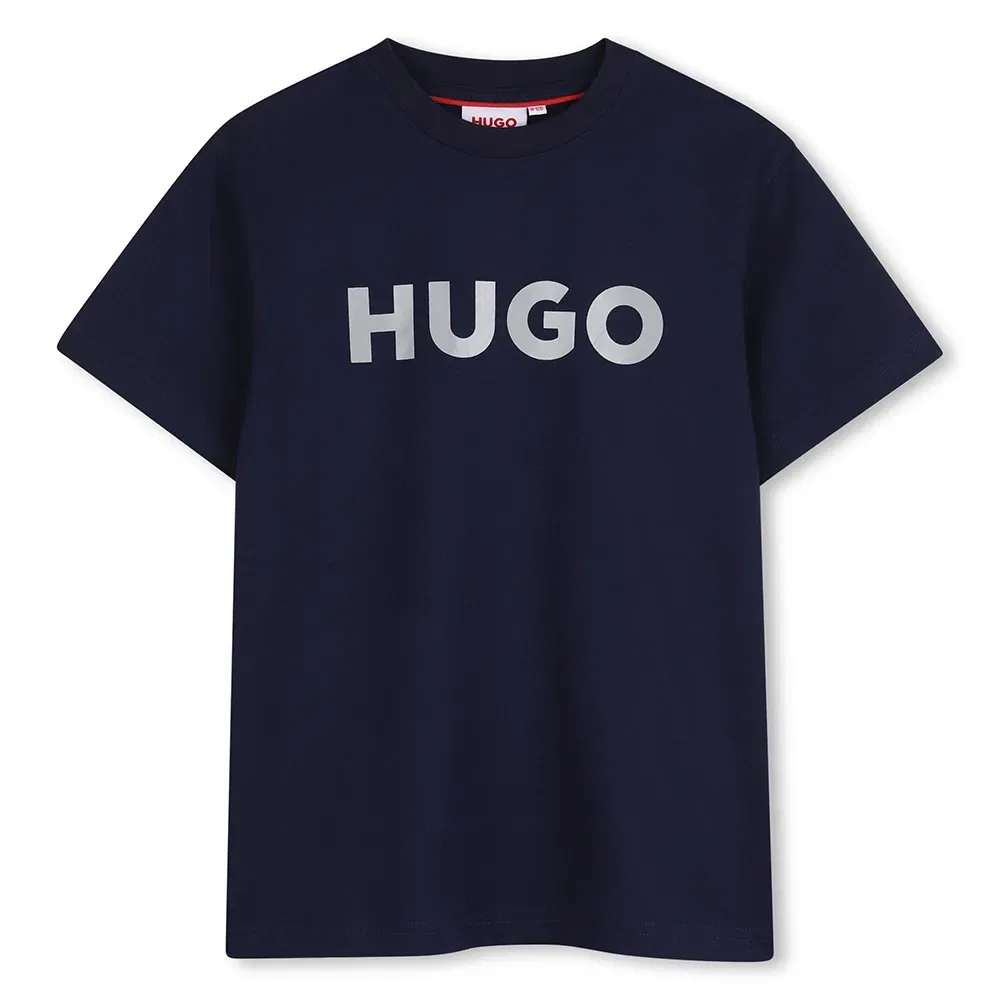 Футболка с коротким рукавом G01016 Hugo, синий