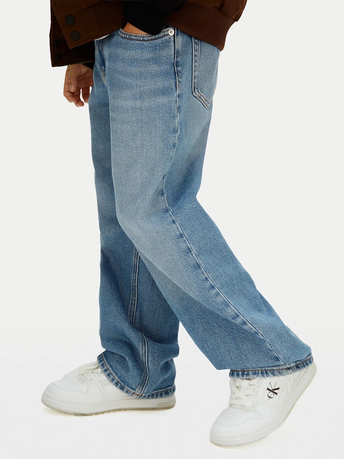 Джинсы стандартного кроя для мальчика Skater Calvin Klein Jeans, синий