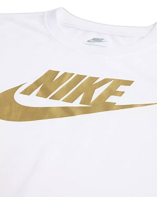 Детский комплект для мальчиков с принтом Nike, черный/белый — фото 3