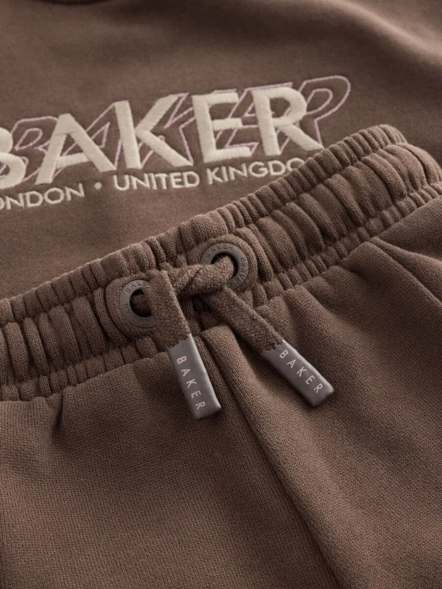 Спортивный костюм Baker by Ted Baker коричневого цвета — фото 4