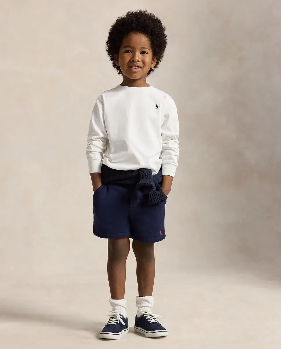 Детская футболка для мальчиков с длинным рукавом Polo Ralph Lauren, Blanco