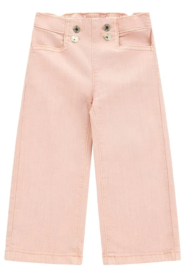 Детские брюки для девочек широкие джинсовые Bull denim fashion Guess, G6r1 — фото 3