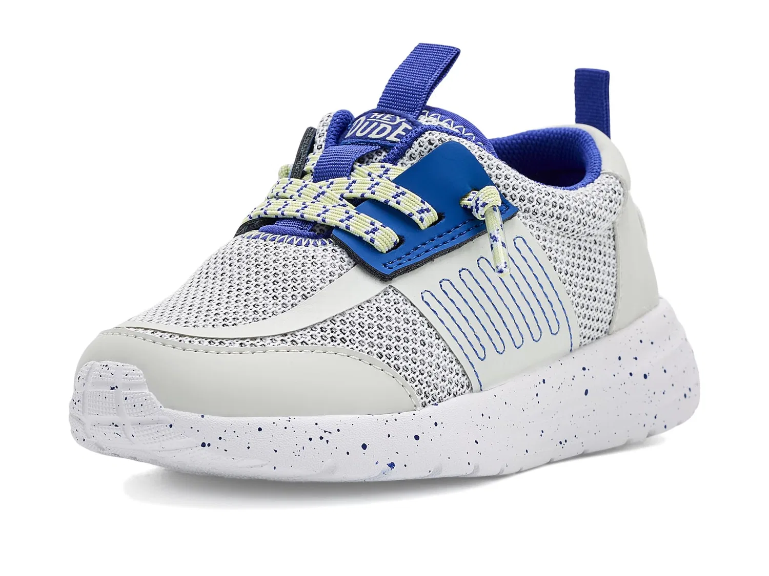 Кроссовки Sirocco Play Stretch Sox (для малышей) Hey Dude Kids, Grey/Multi