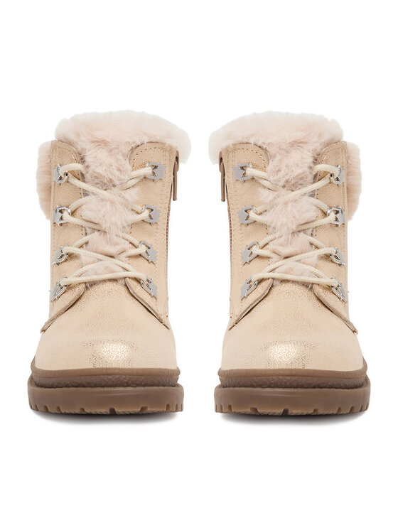 Туфли на шнуровке CEO-CI12-POINT-10A Lasocki Kids, золотой — фото 4