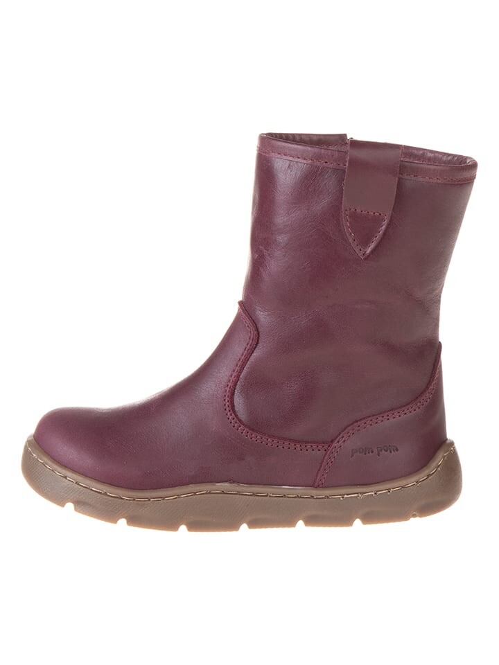

Ботинки POM POM Leder Barfußschuhe, цвет pflaume