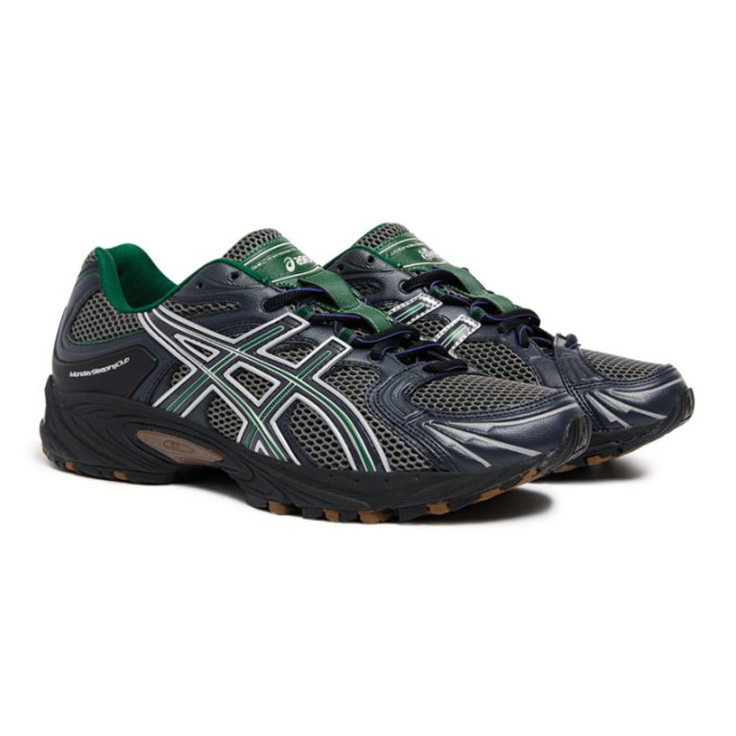 ASICS Gel Kahana TR Nexus MondaySleeping Club Collaboration Low top Casual Shoes Unisex черный серый зеленый — фото 4