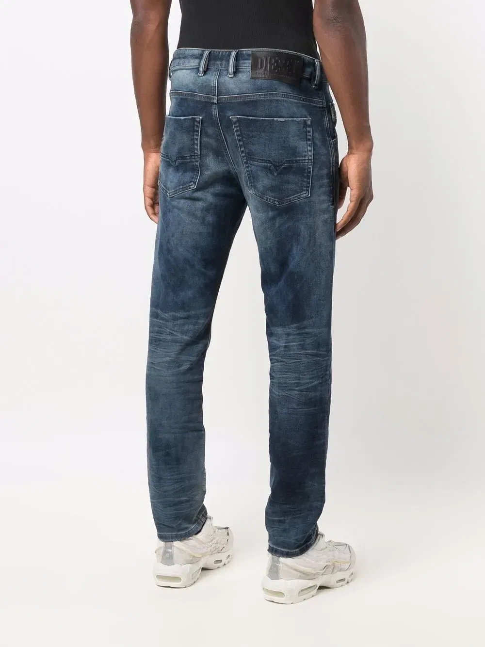 Зауженные джинсы JoggJeans Diesel, синий — фото 4