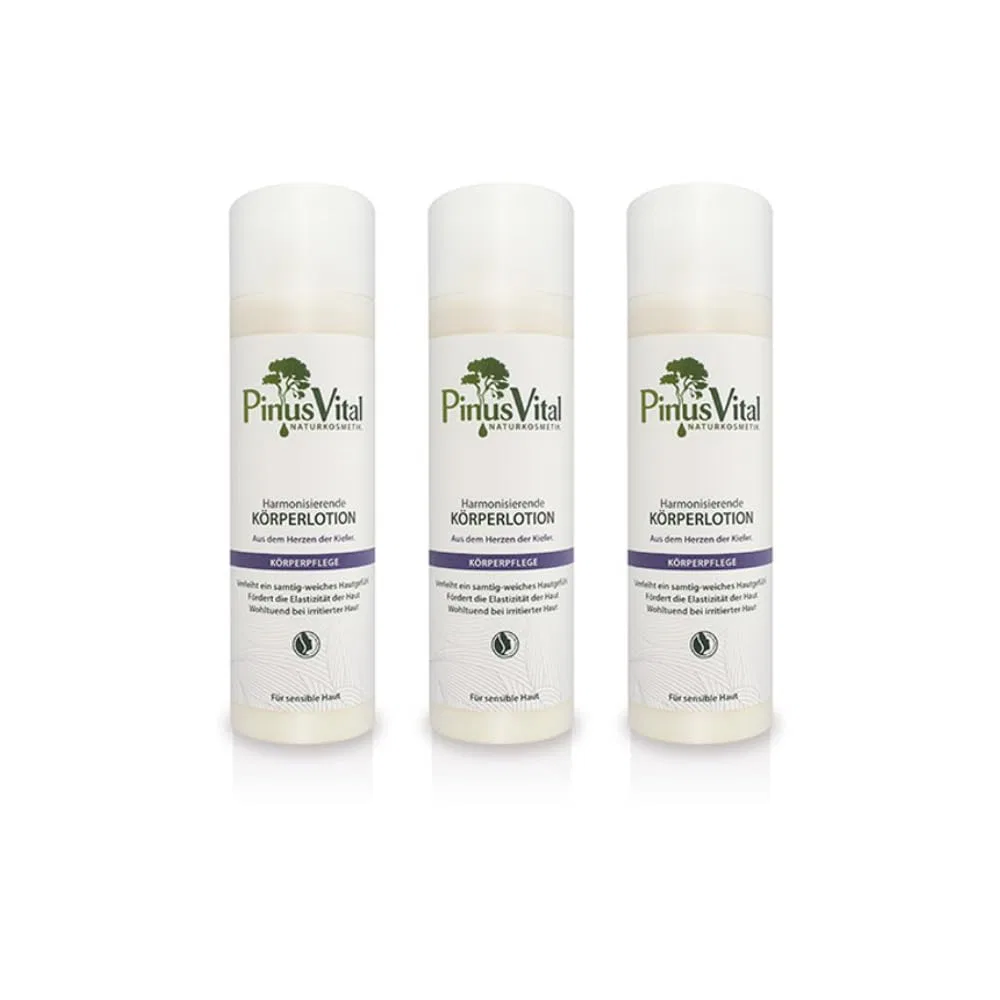 Лосьон для тела увлажняющий PINUS VITAL, 3 x 200 мл