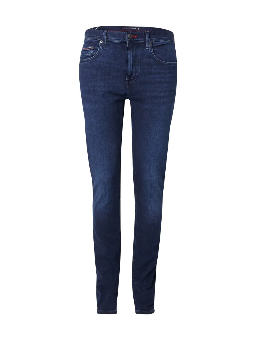 Джинсы TOMMY HILFIGER Slim fit темно-синего цвета