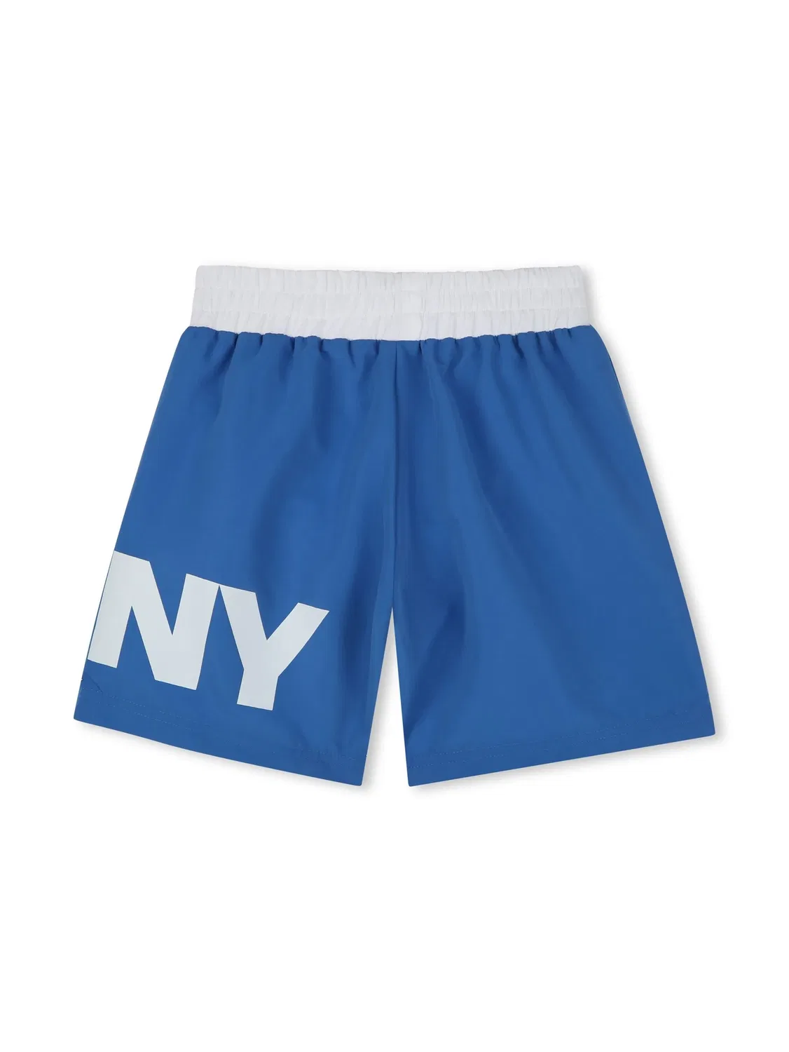 Плавательные шорты DKNY с логотипом, океанический синий/белый — фото 2