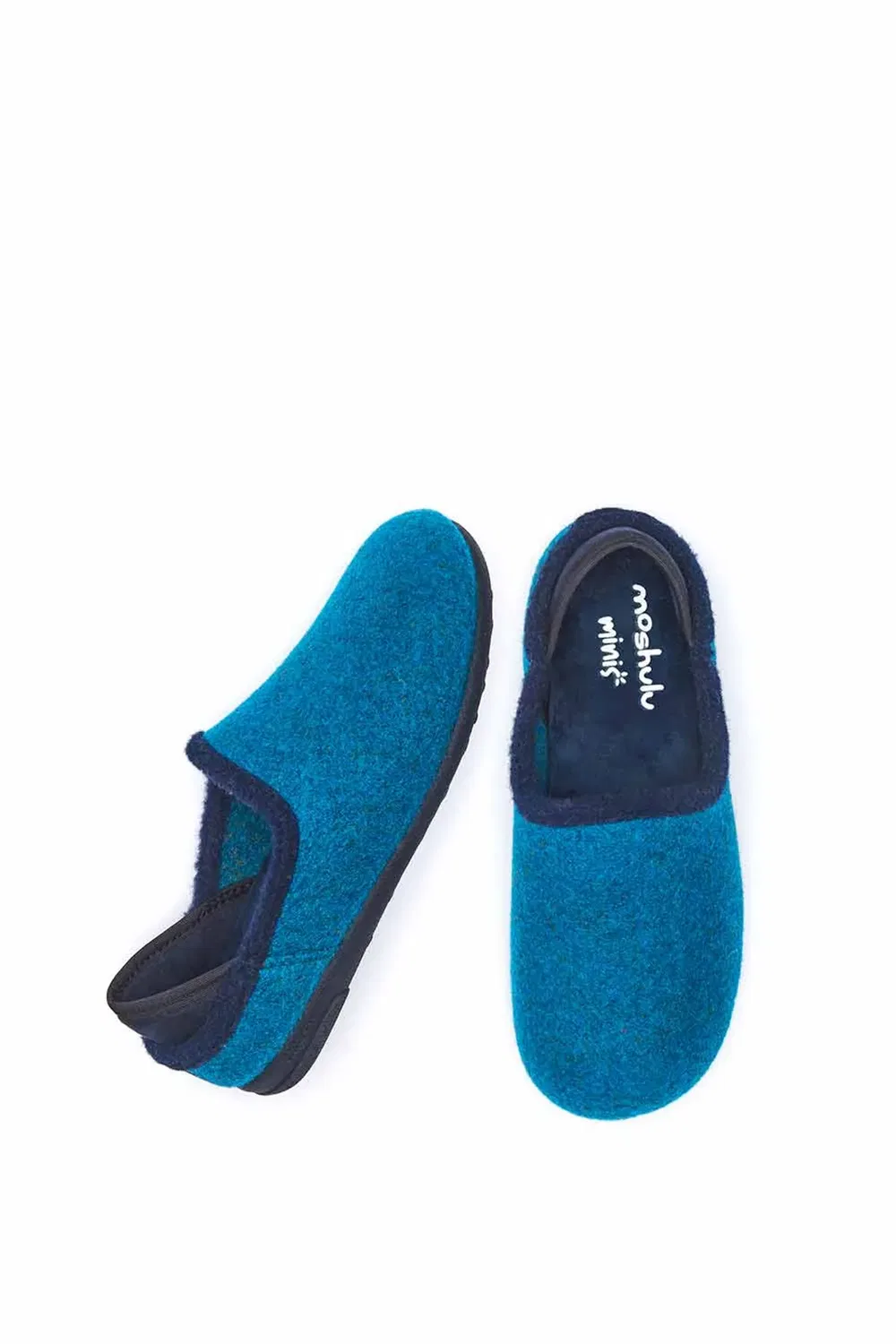 Детские тапочки из фетра Mini Matmi Moshulu, Blue