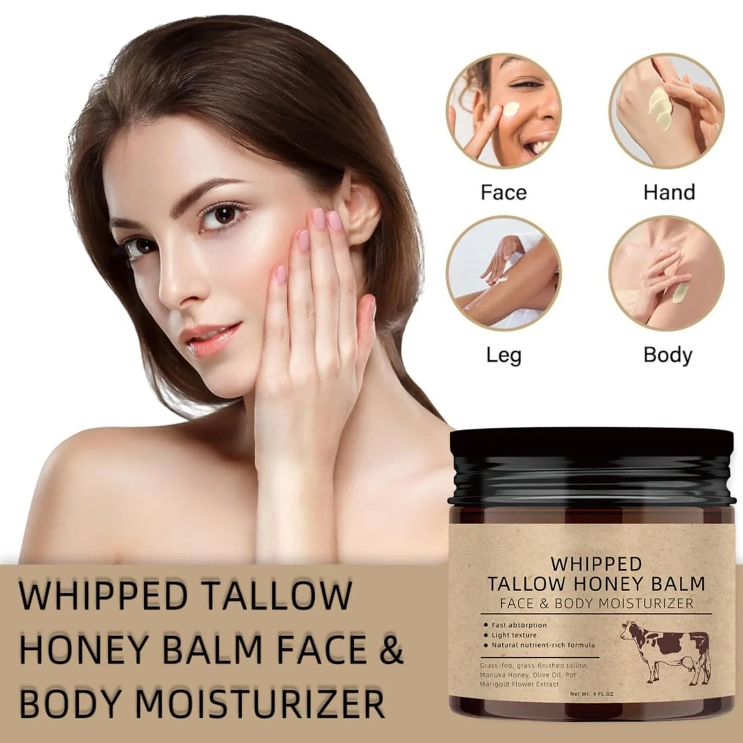 Лосьон для тела Butter Moisturising, FGUUTYM, 340 г, Khaki — фото 4