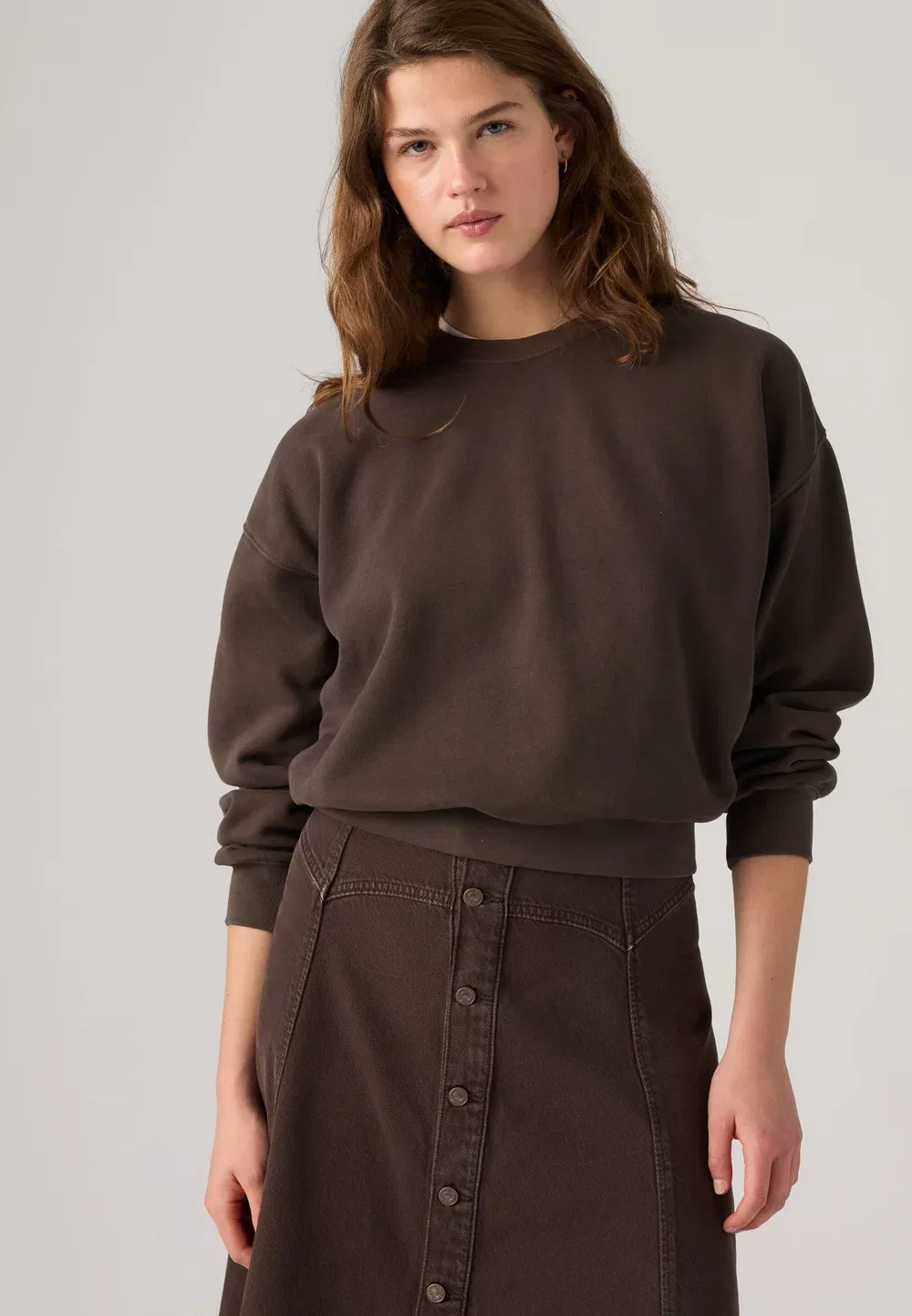 Винтажная толстовка Levi'S, Brown — фото 4
