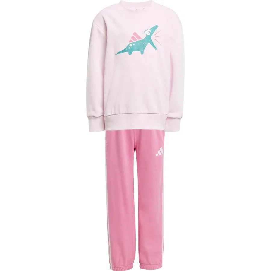 Детский спортивный костюм с длинным рукавом Lk Adrpt Set JV7950STD adidas, Белый