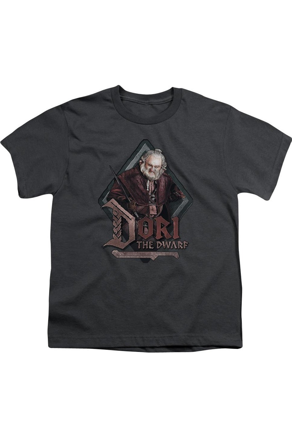 

Футболка с коротким рукавом The Hobbit Dori для детей Gildan, Charcoal