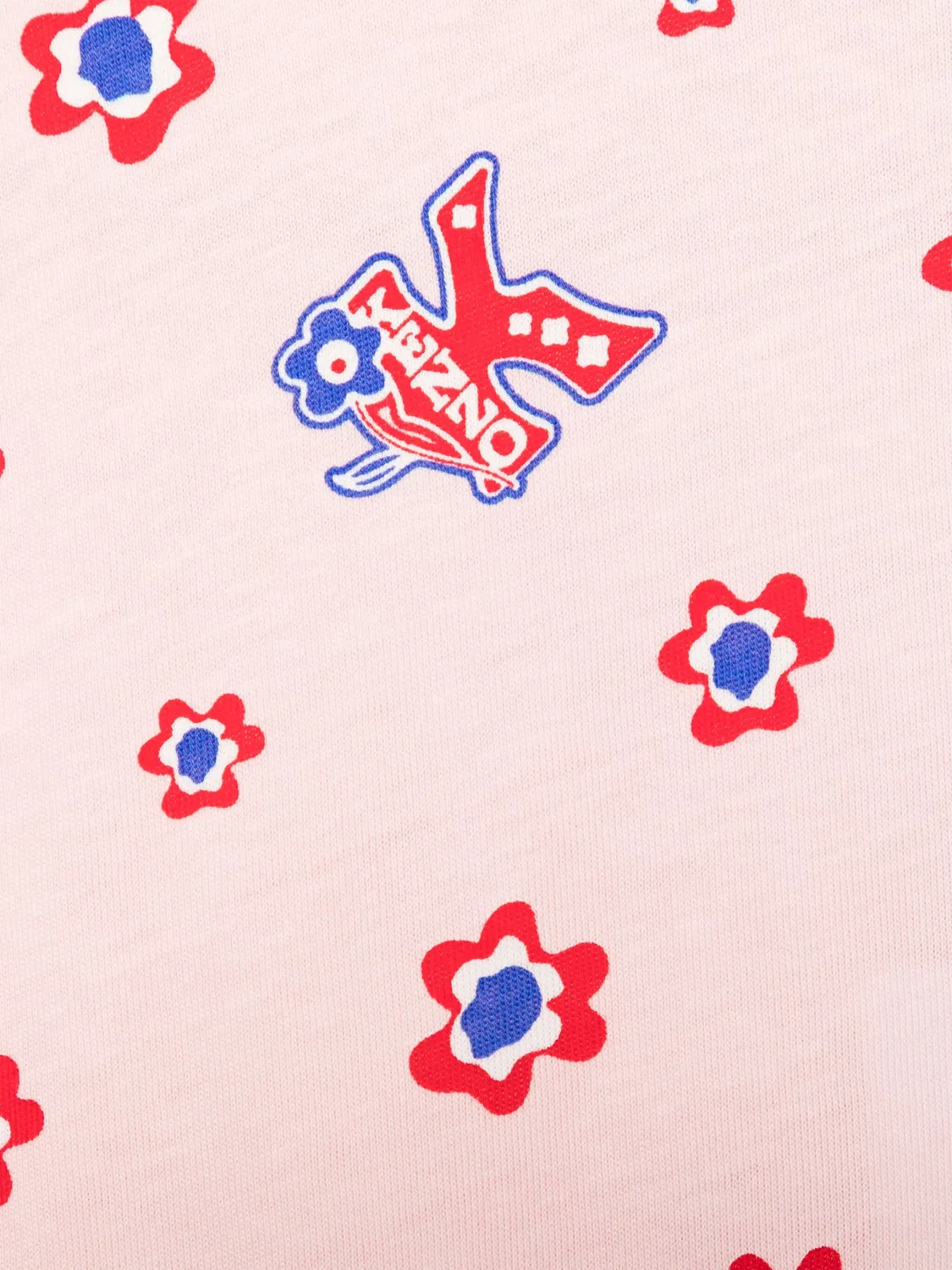 Платье с графическим рисунком Kenzo, розовый — фото 2