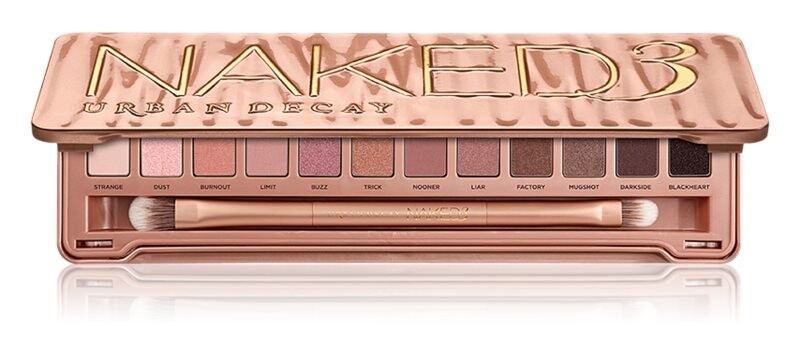 

Палетка теней с кистью Urban Decay Naked3