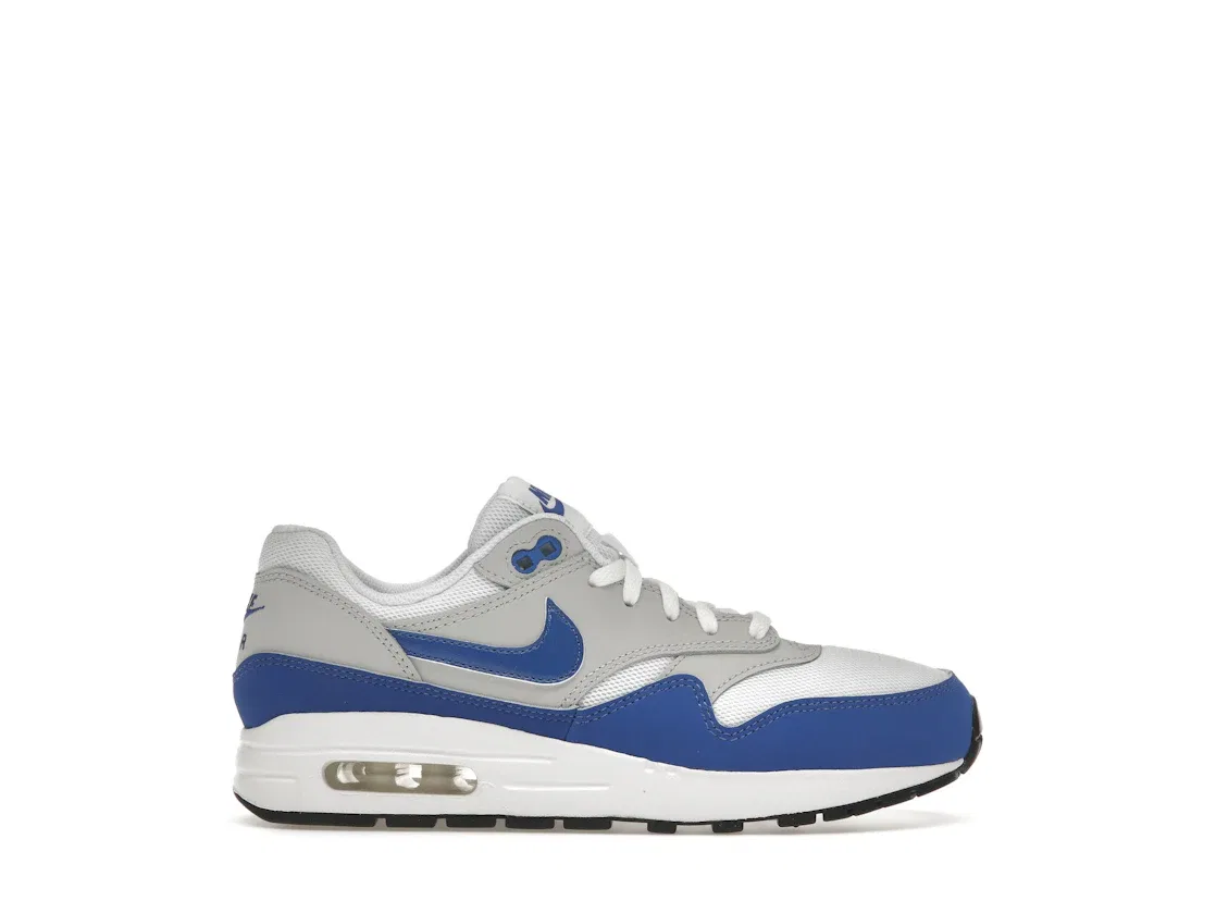 Детские кроссовки Lifestyle Nike Air Max 1, White/Neutral Grey/Black/Game Royal