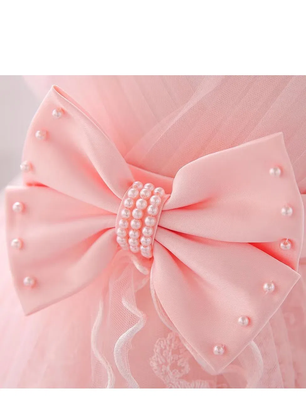 Платье для торжества с пышной юбкой Best Gift Fashion, розовый — фото 4