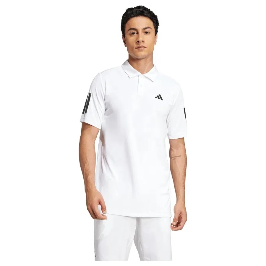 Футболка-поло с коротким рукавом Club 3str Polo adidas, Белый — фото 3