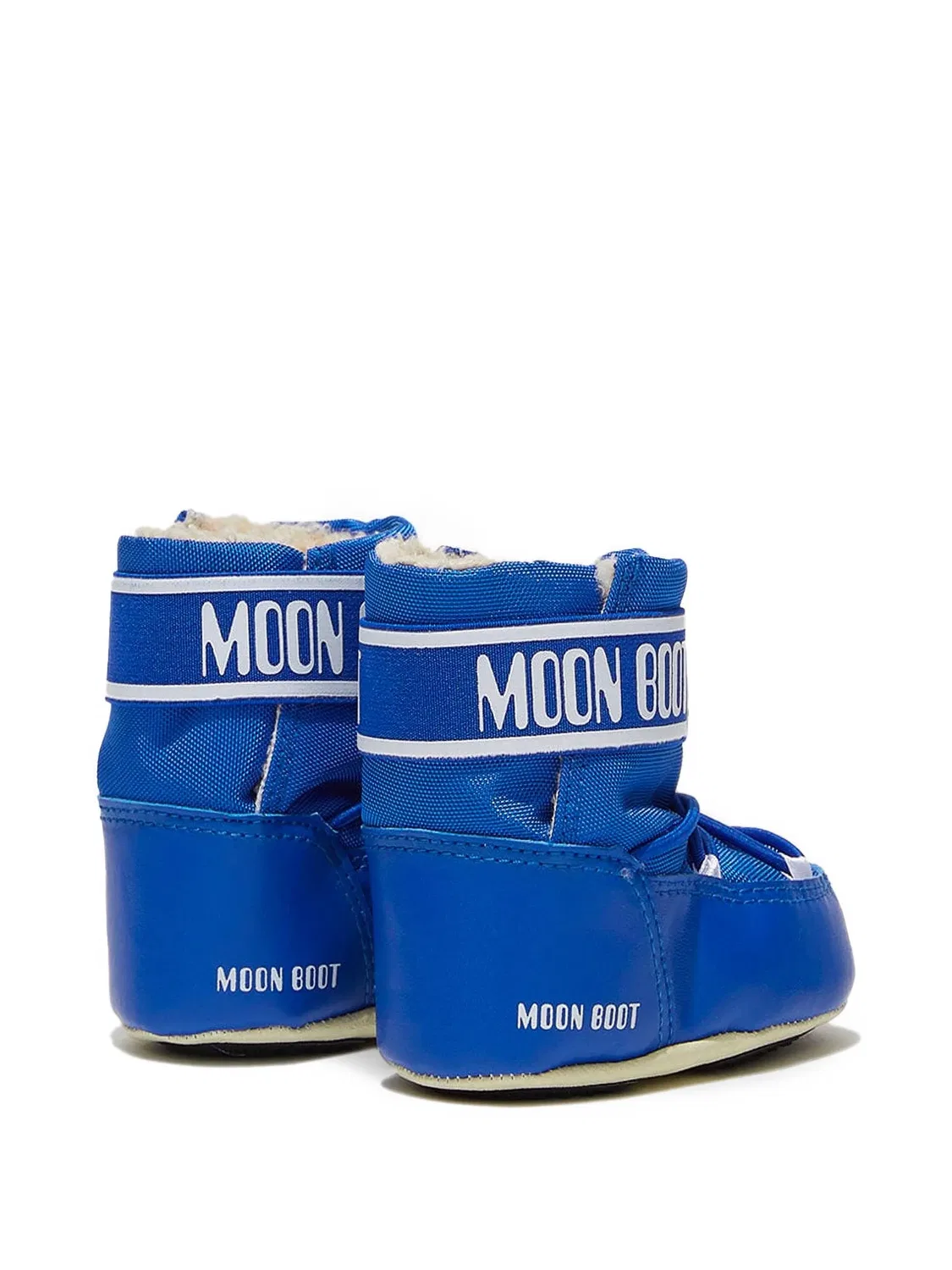 Ботинки на шнуровке синего цвета Moon Boot, синий — фото 3