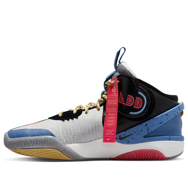 

Кроссовки air deledan 'summit white/pure platinum/indigo storm' Nike, белый