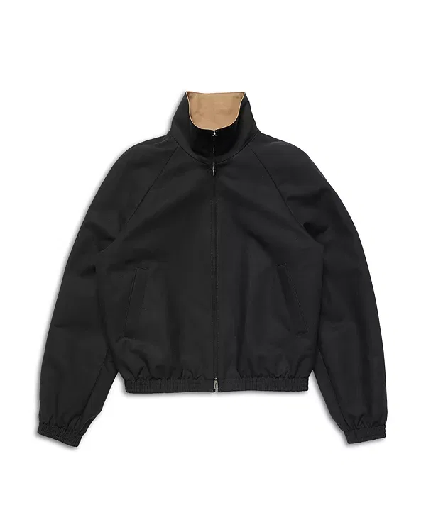Женская куртка со стоячим воротником Acne Studios, черный