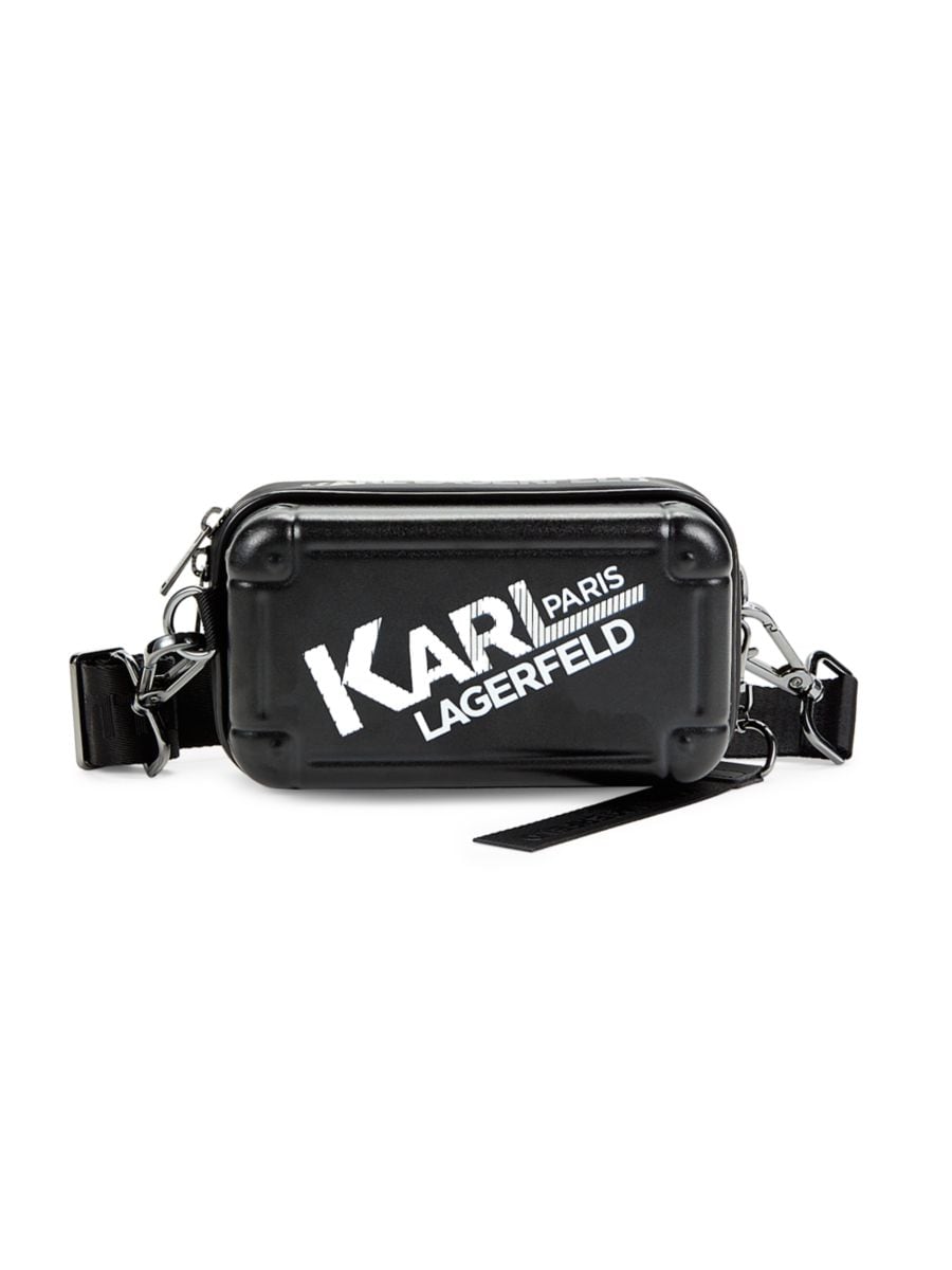 

Сумка через плечо с логотипом Karl Lagerfeld Paris, черный