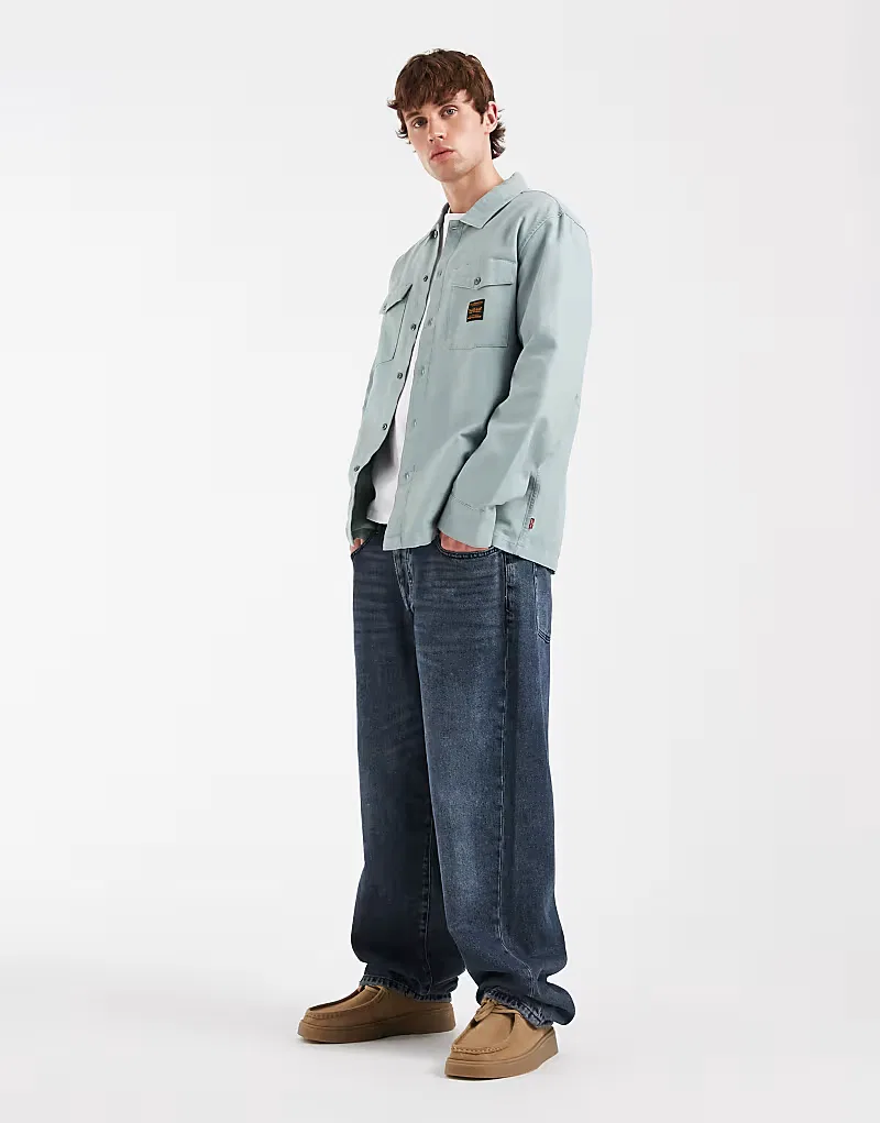 Рабочая куртка Levi's Workwear шалфея — фото 2