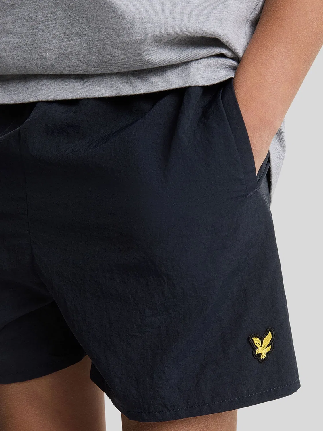 Плавки, классическая посадка Lyle & Scott, темно-синий — фото 3