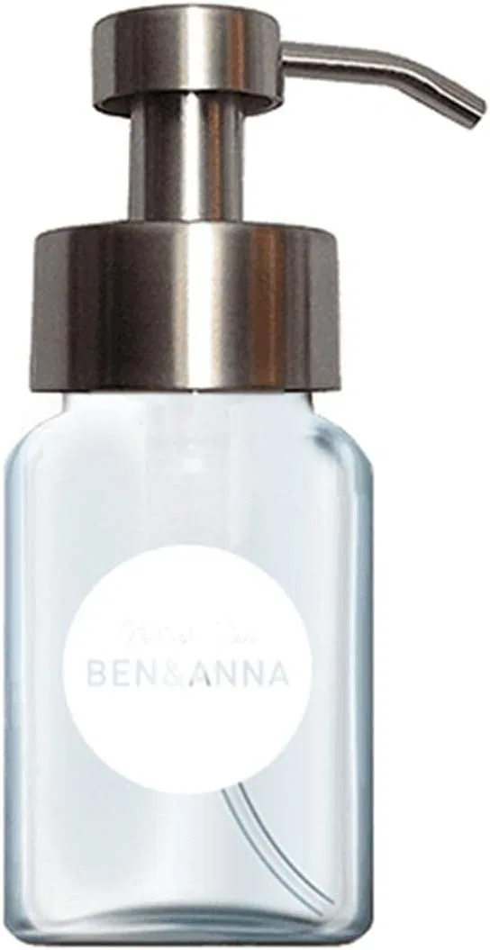 Дозатор для геля для душа Ben & Anna, Пластик, Белый
