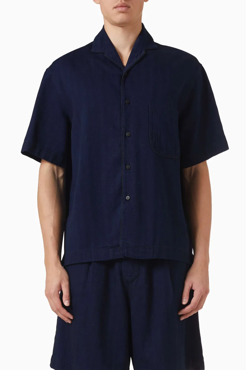 Рубашка пижамная деним Jacquemus