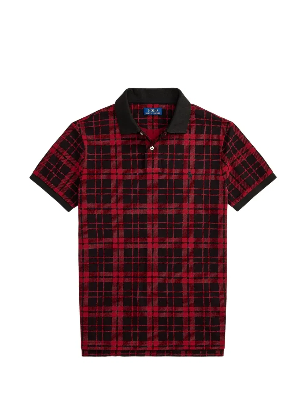 Рубашка поло в клетку POLO RALPH LAUREN, красный