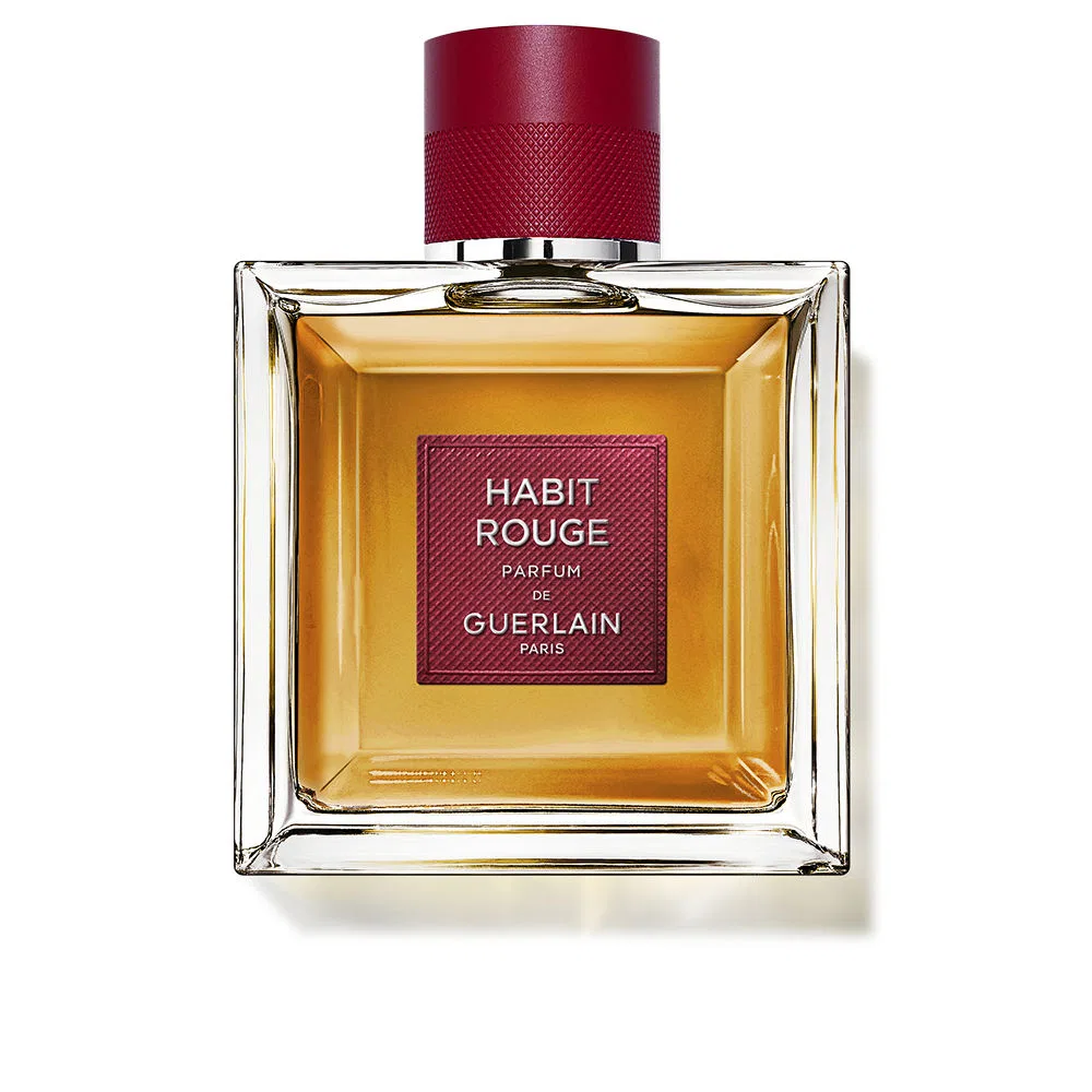 Парфюмерная вода мужская 100 мл с древесно-пряным ароматом Habit Rouge Parfum Guerlain