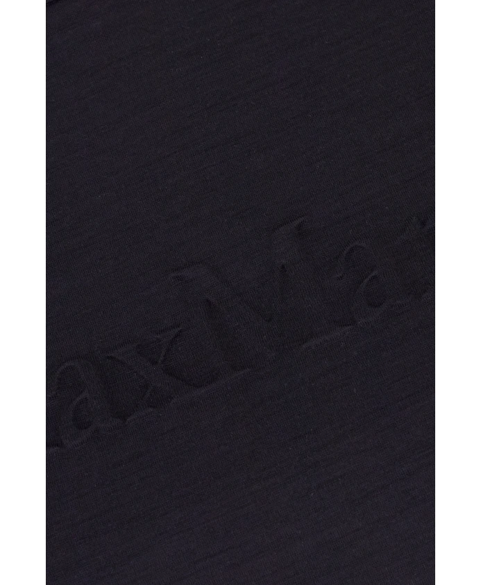 Повседневная хлопковая футболка для женщин Max Mara, синий — фото 3