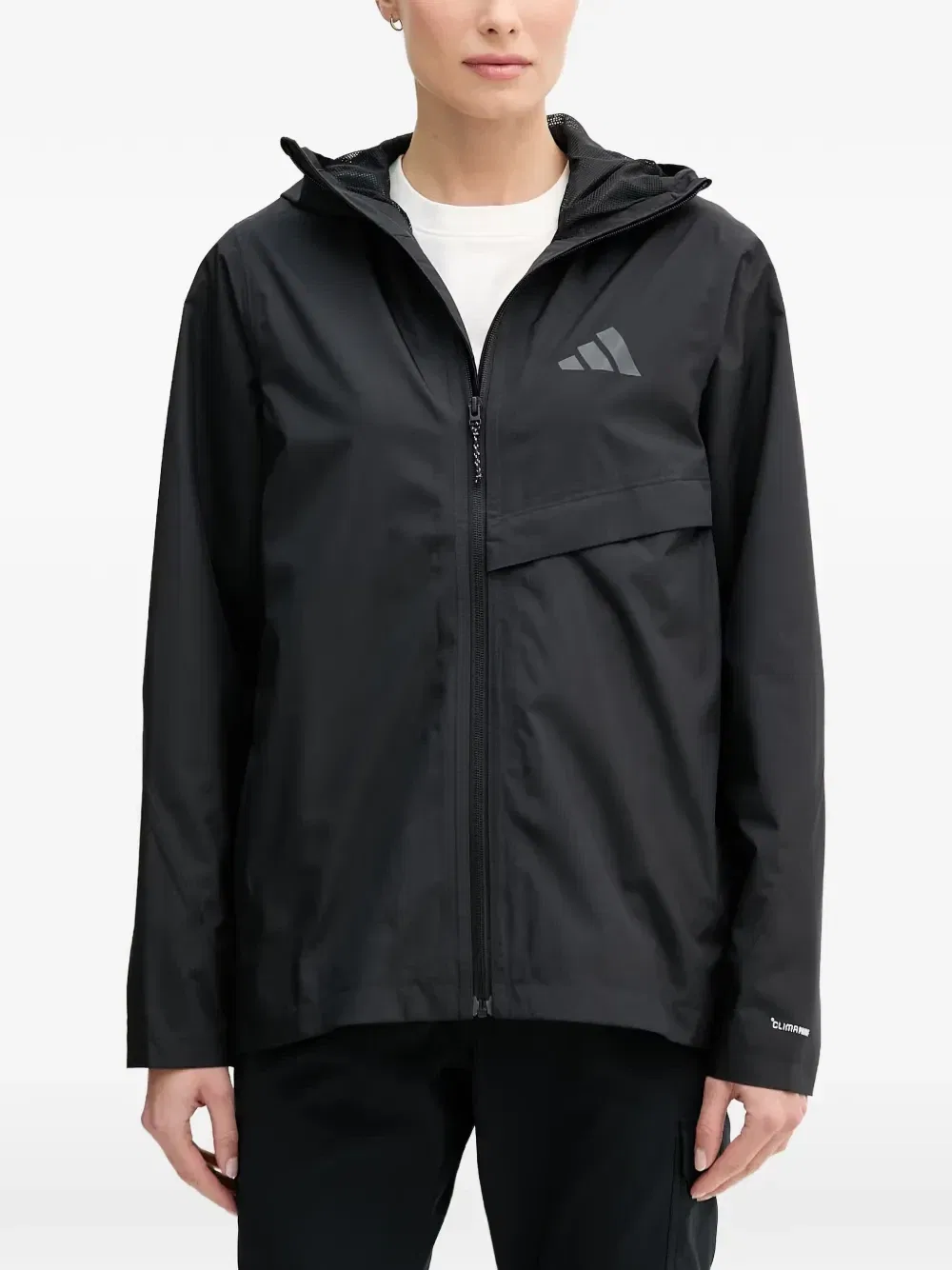 Куртка Terrex с капюшоном Adidas, черный