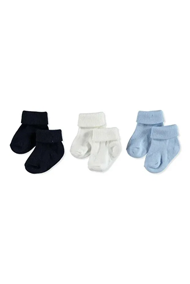 Детские носки для новорожденных хлопковые Eses Bebe, Multicolored