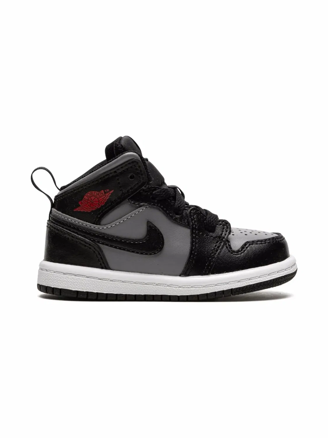 Кроссовки Jordan 1 Mid, черный — фото 3
