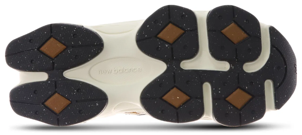Кроссовки для мальчиков 9060 New Balance, белый/коричневый — фото 4